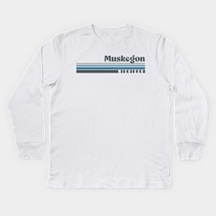 Muskegon Kids Long Sleeve T-Shirt